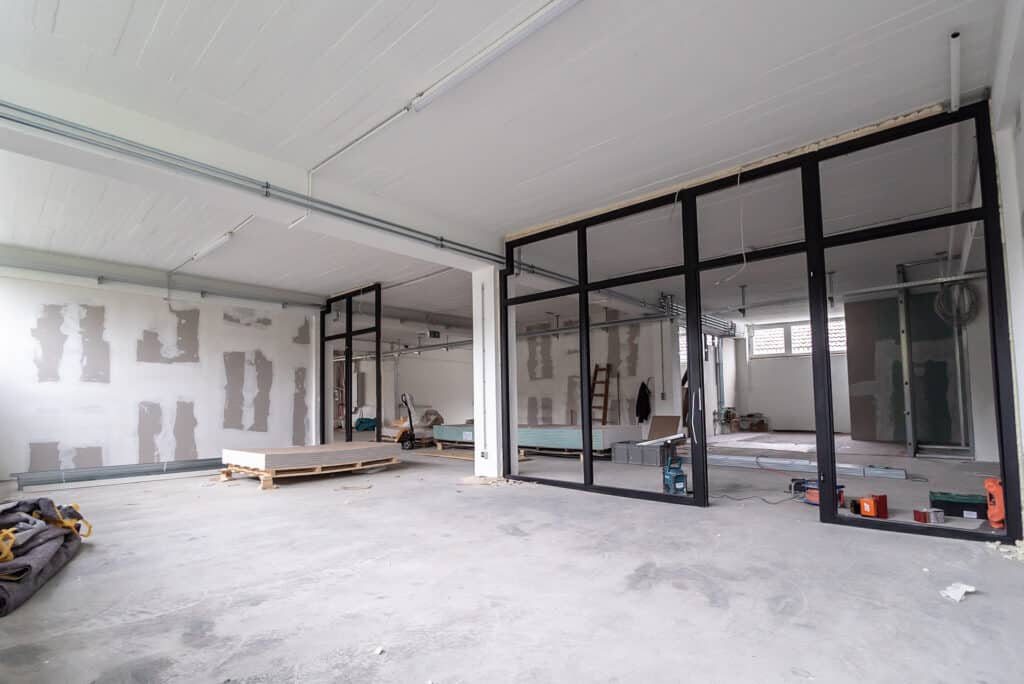 new construction site cleanup
