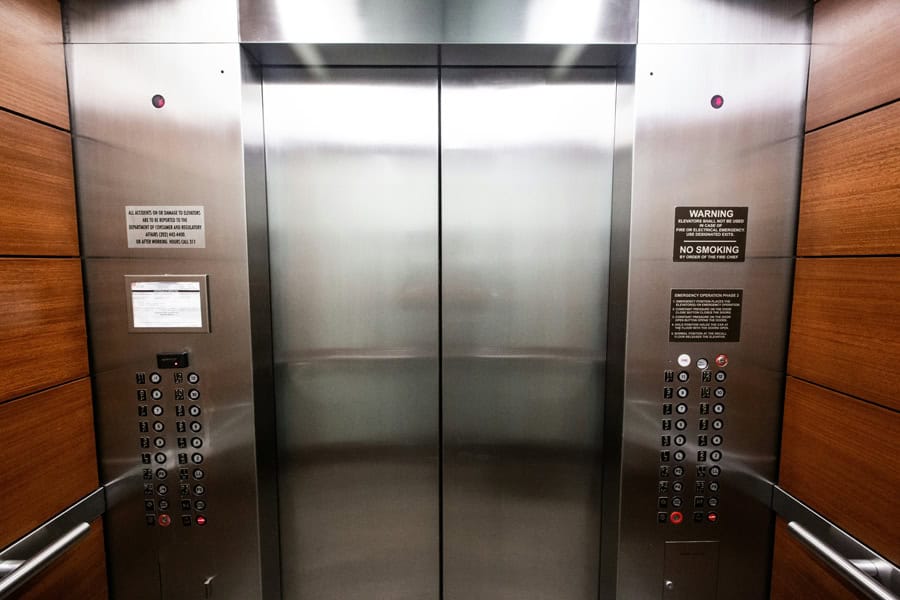 Professional office building kept healthy by regular commercial cleaning services.